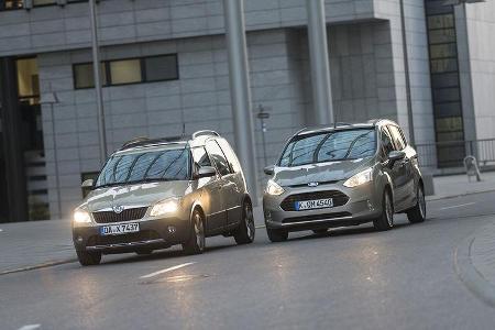 Ford B-Max und Skoda Roomster