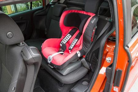 Ford B-Max, Kidersitz