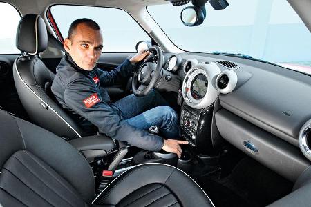 Mini Countryman, Cockpit, Lenkrad