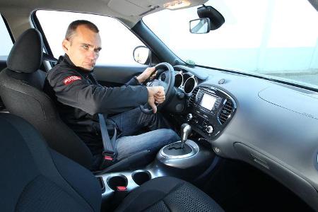 Nissan Juke, Cockpit, Lenkrad
