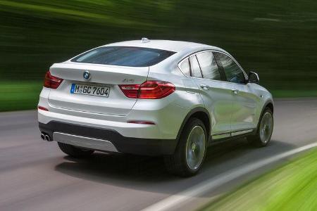 BMW X4 xDrive 35d, Heckansicht