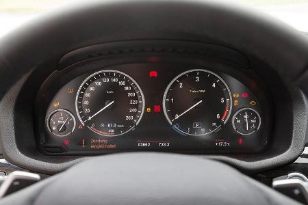 BMW X4 xDrive 35d, Rundinstrumente