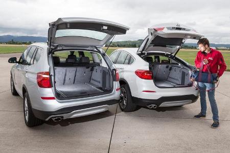 BMW X4 xDrive 35d, BMW X3, Kofferraum