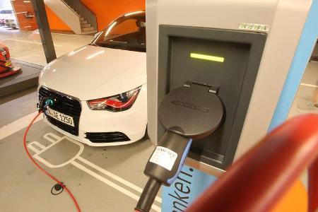 Audi A1 E-Tron, Stromladung