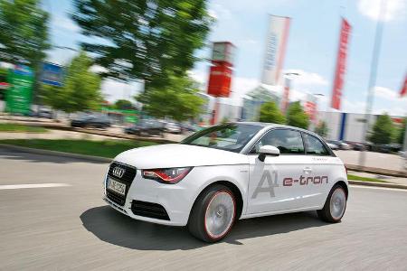 Audi A1 E-Tron, Seitenansicht