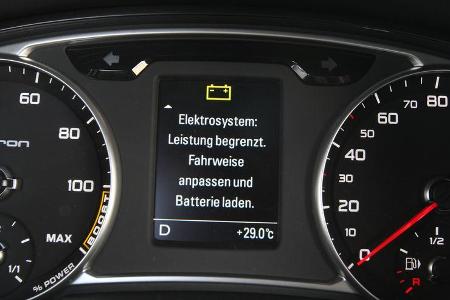 Audi A1 E-Tron, Rundinstrumente