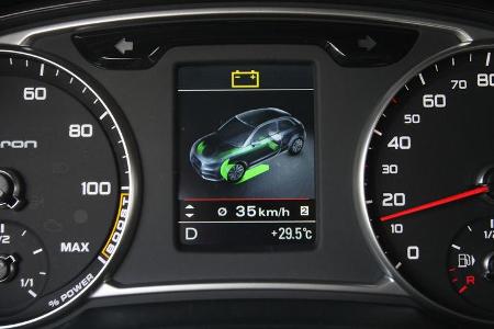 Audi A1 E-Tron, Rundinstrumente