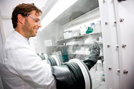 Audi A1 E-Tron, Batterieninneres