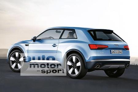 Audi Q2, Heckansicht