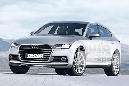 Audi Q6, Frontansicht