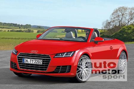Audi TT Roadster, Frontansicht