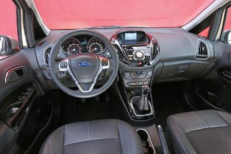 Ford B-Max 1.6 TDCi, Cockpit, Lenkrad