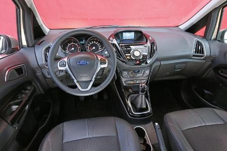 Ford B-Max 1.6 TDCi, Cockpit, Lenkrad