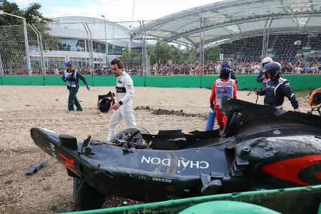 Fernando Alonso - McLaren-Honda - GP Australien 2016