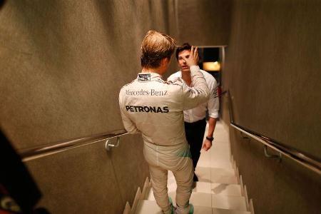 Rosberg - Wolff - Mercedes - GP Abu Dhabi 2016 - Formel 1