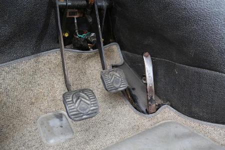 Citroën DS, Pedalerie