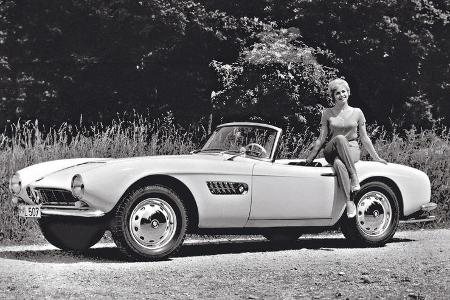 BMW 507, Seitenansicht