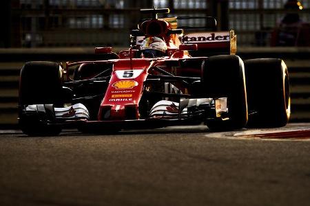 Sebastian Vettel - GP Abu Dhabi 2017