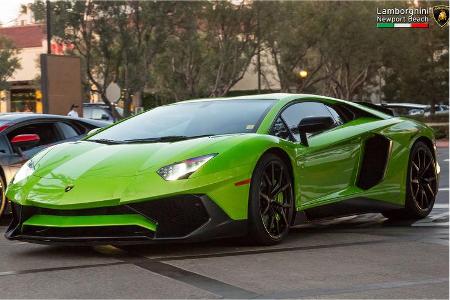 Lamborghini-Treffen Newport Beach 2016