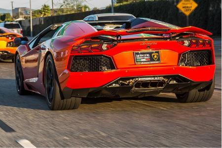 Lamborghini-Treffen Newport Beach 2016