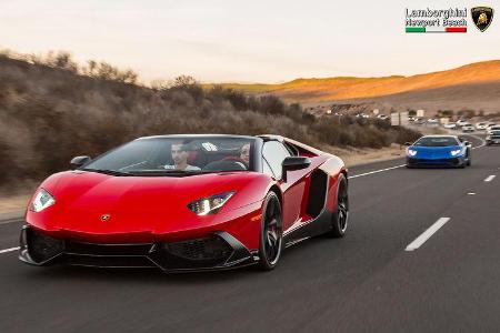 Lamborghini-Treffen Newport Beach 2016