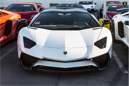 Lamborghini-Treffen Newport Beach 2016