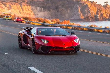 Lamborghini-Treffen Newport Beach 2016