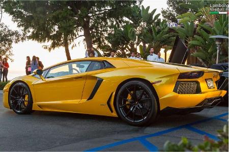 Lamborghini-Treffen Newport Beach 2016