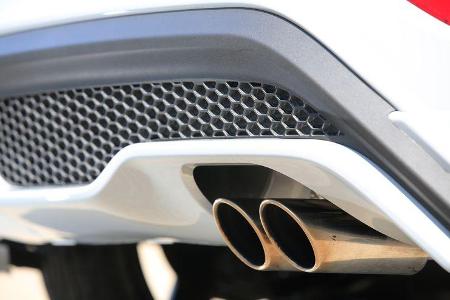 Ford Fiesta ST200, Endrohre