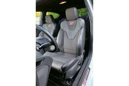 Ford Fiesta ST200, Fahrersitz