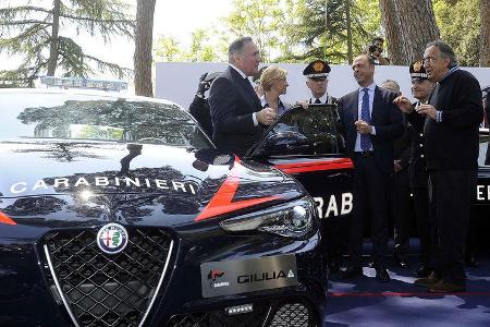 Alfa Romeo Giulia Carabinieri Polizei