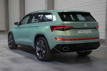 Skoda Vision S Fahrt