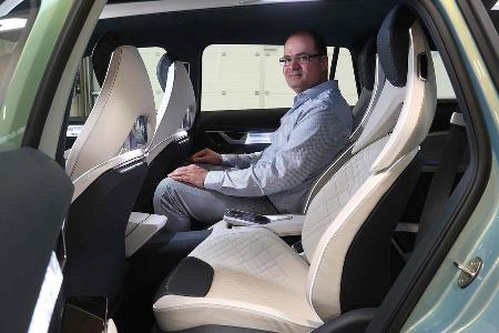 Skoda Vision S Fahrt