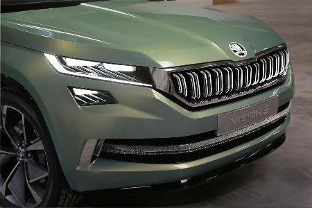 Skoda Vision S Fahrt