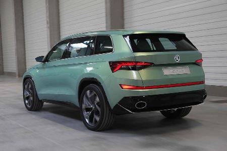 Skoda Vision S Fahrt