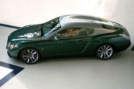 Das Triebwerk des Zagato-Bentley leistet 610 PS aus einem W12-Motor mit sechs Litern Hubraum.