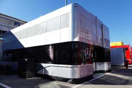 Mercedes - F1 - Motorhome - GP Spanien 2016 - Barcelona