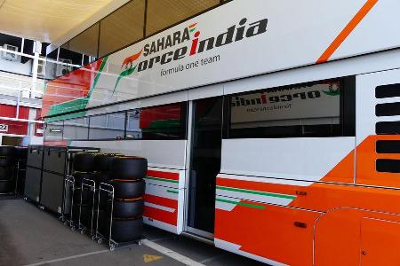 Force India - F1 - Motorhome - GP Spanien 2016 - Barcelona