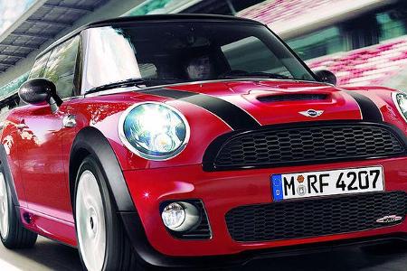 Unter dem Namen John Cooper Works stellt Mini auf dem Genfer Autosaloon seine sportlichsten Modelle vor.