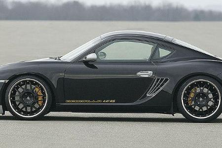 Von der Seite macht der Gemballa Porsche GT 4.0L RS eine gute Figur.