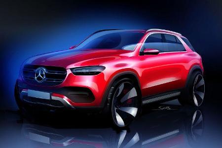 Mercedes GLE Teaser Mercedes GLE Teaser