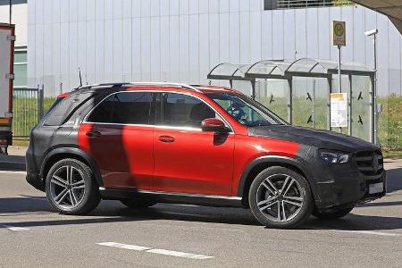 Erlkönig Mercedes GLE