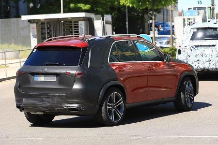 Erlkönig Mercedes GLE