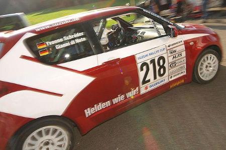 Beim vierten von sieben Läufen im Rahmer der AvD Rallye Baden-Württemberg traten 15 Rallye Swift an den Start.