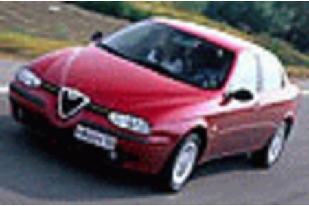 Automodell mit den jüngsten Fahrern - Platz 8: Alfa 156. Durchschnittsalter: 40,3 Jahre.
