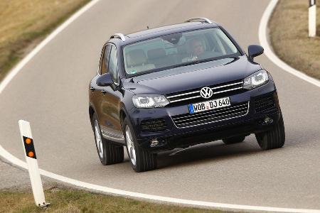 VW Touareg V6 TDI Blue Motion, Front