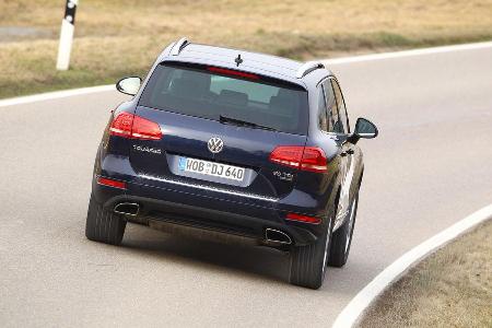 VW Touareg V6 TDI Blue Motion, Heck