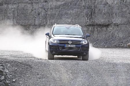 VW Touareg V6 TDI Blue Motion, Front, Gelnde