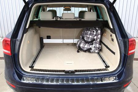 VW Touareg V6 TDI Blue Motion, Kofferraum, Ladeflche