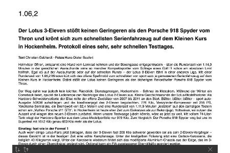 sport auto Digital, ePaper, eMagazin, Android, Tablet und Smartphone